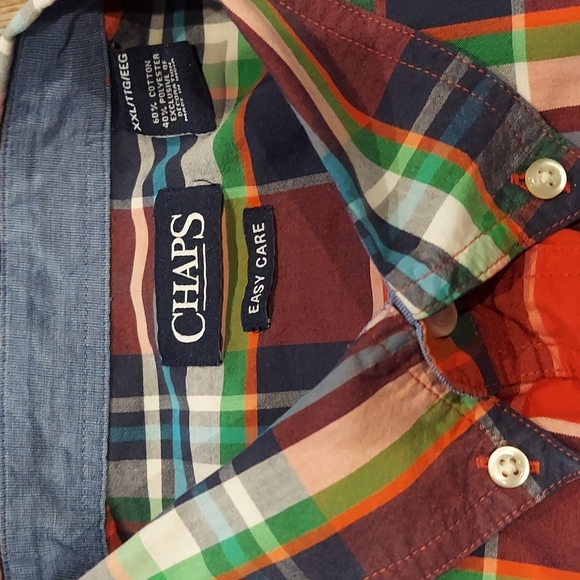 🔥HOT DEAL🔥 Vintage Chaps Ralph Lauren Longsleeve Easycare Button Down Size XXL - Picture 3 of 5
